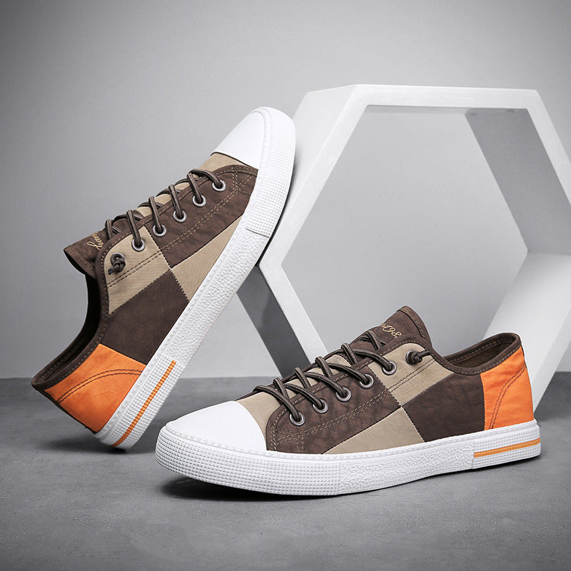 Damen Modische Sneakers mit farbenfrohem Design und atmungsaktiven Eigenschaften