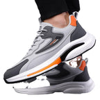 Damen Sportliche Freizeit Sneakers mit atmungsaktiver Oberfläche und stoßdämpfender Sohle R&B