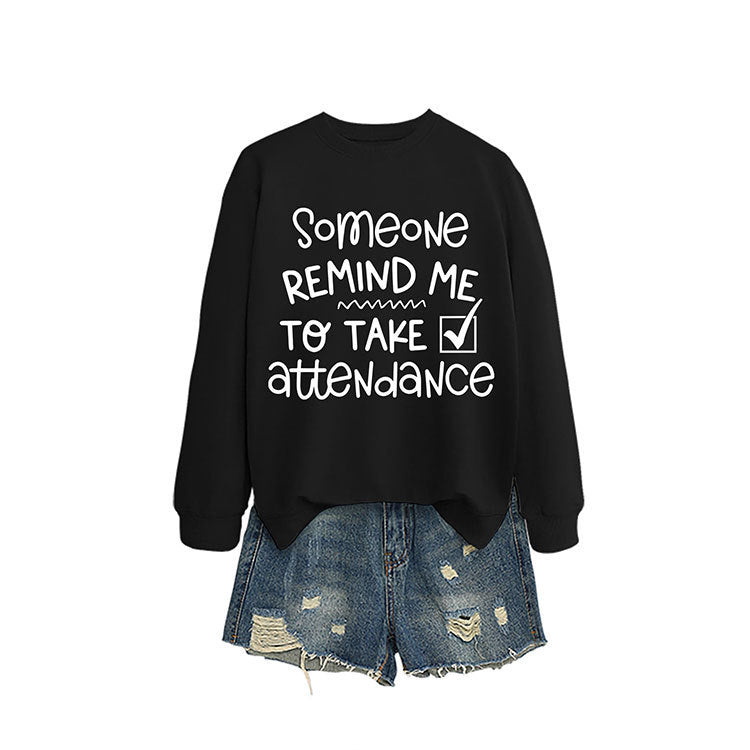 Damen Sweatshirt mit witzigem Motiv und inspirierendem Schriftzug R&B