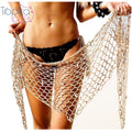 Damen Netzstrandtuch R&B