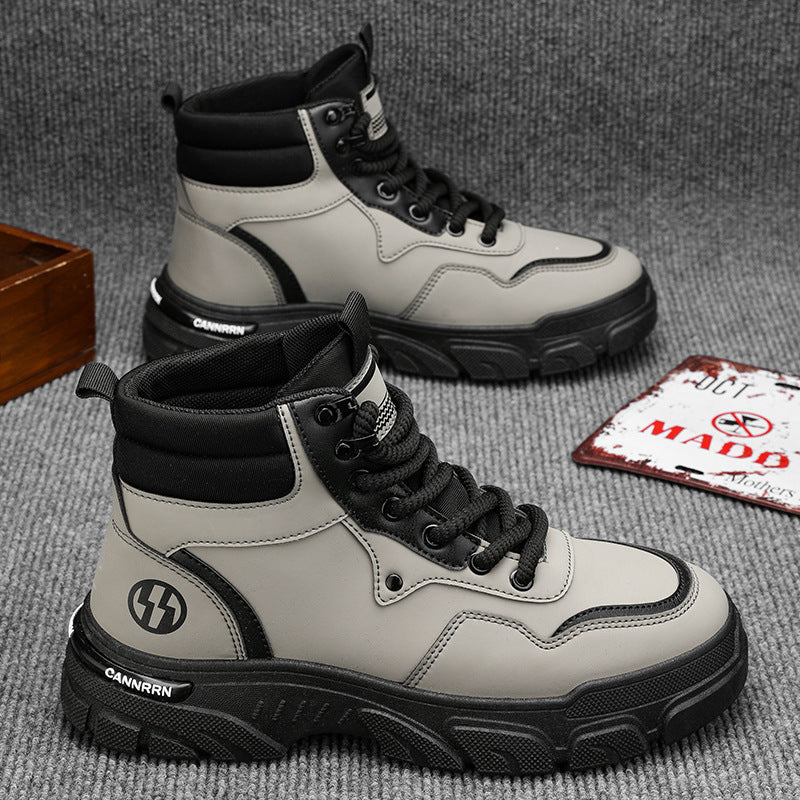 Damen Hohe Sneaker mit rutschfester Sohle und gepolstertem Innenbereich R&B
