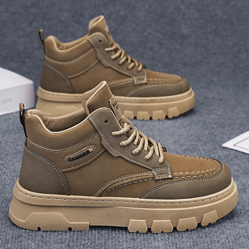 Damen modische Winterboots mit robuster Profilsohle und weichem Innenfutter R&B