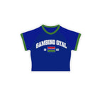 Damen sportliches T-Shirt mit trendigem Grafikdruck und lässigem Schnitt R&B