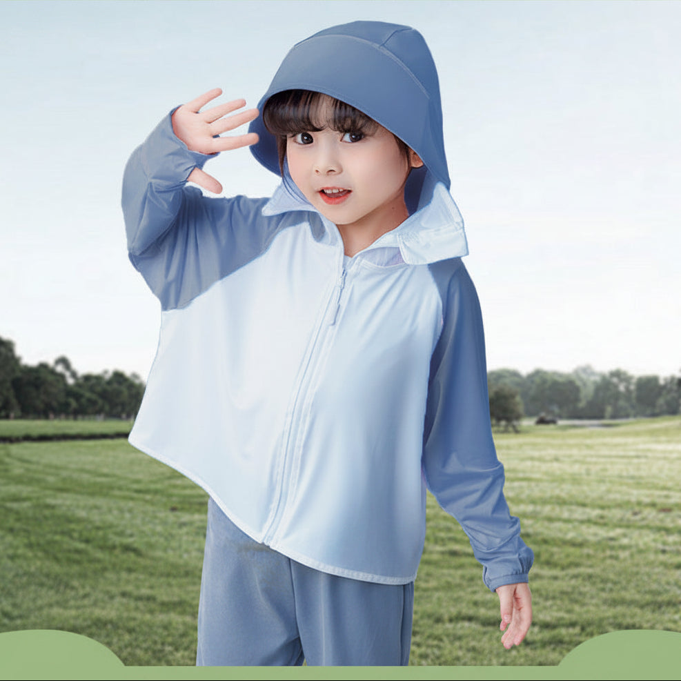 Damen UV-Schutzjacke mit Kapuze und atmungsaktivem Design R&B