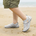 Damen Multifunktionale Aqua-Schuhe mit verstellbarem Klettverschluss und rutschfester Sohle R&B