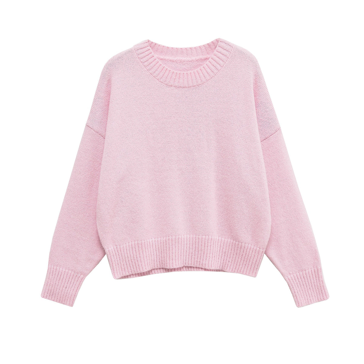Damen lässiger Oversized Pullover R&B