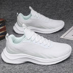 Damen leichte Lauf Sneakers mit atmungsaktiver Oberflächenstruktur R&B