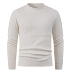 Herren Strukturpullover mit hochgeschlossenem Kragen und modischem Design R&B