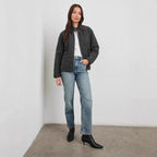 Damen gestepfte Freizeitjacke mit praktischen Taschen R&B