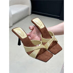 Damen Slingback Sandalen mit schickem Riemendesign R&B