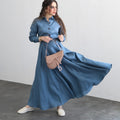Damen Maxikleid R&B
