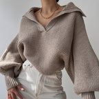 Damen lässiger Pullover R&B