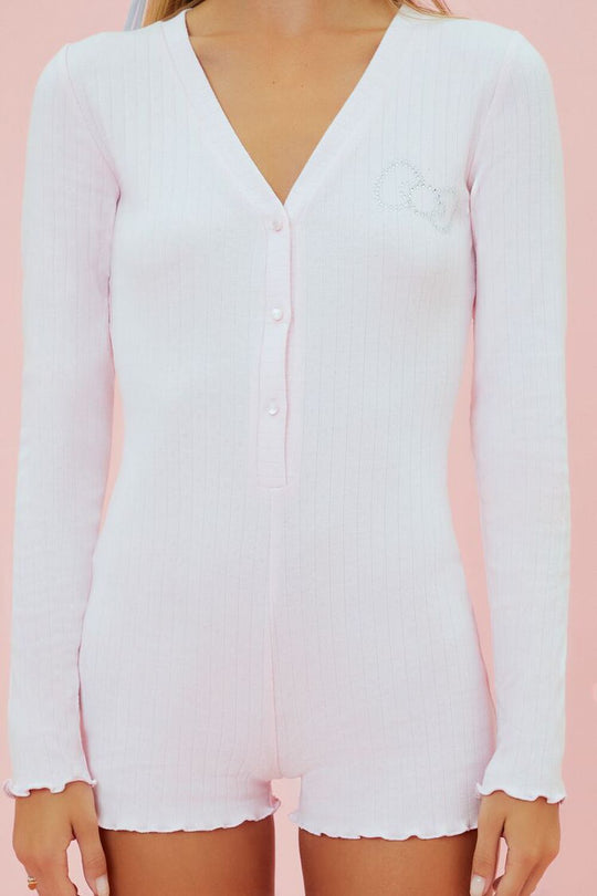 Damen Jumpsuit mit eleganter Rippstruktur R&B