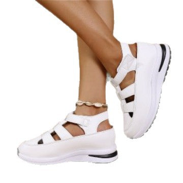 Damen sportliche Sneaker mit atmungsaktivem Obermaterial R&B