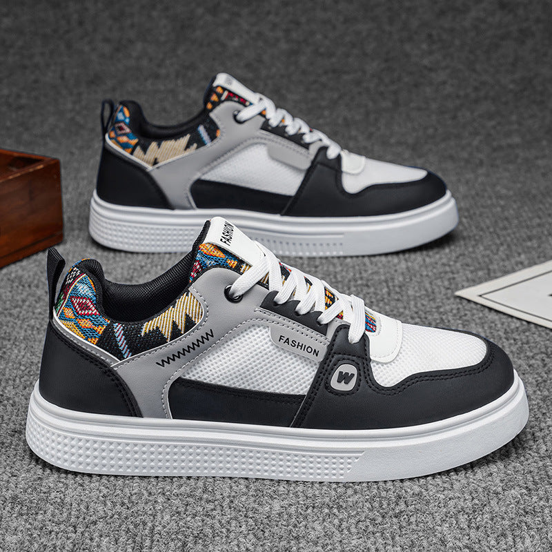 Damen Sportliche Sneakers mit modischem Ethno-Design R&B