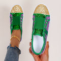 Damen Glitzernde Slip-On Sneaker R&B