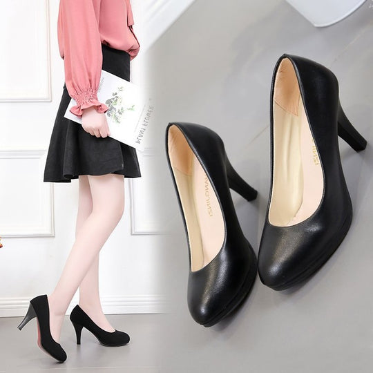 Damen elegante Pumps mit komfortablem Blockabsatz R&B 1782226294