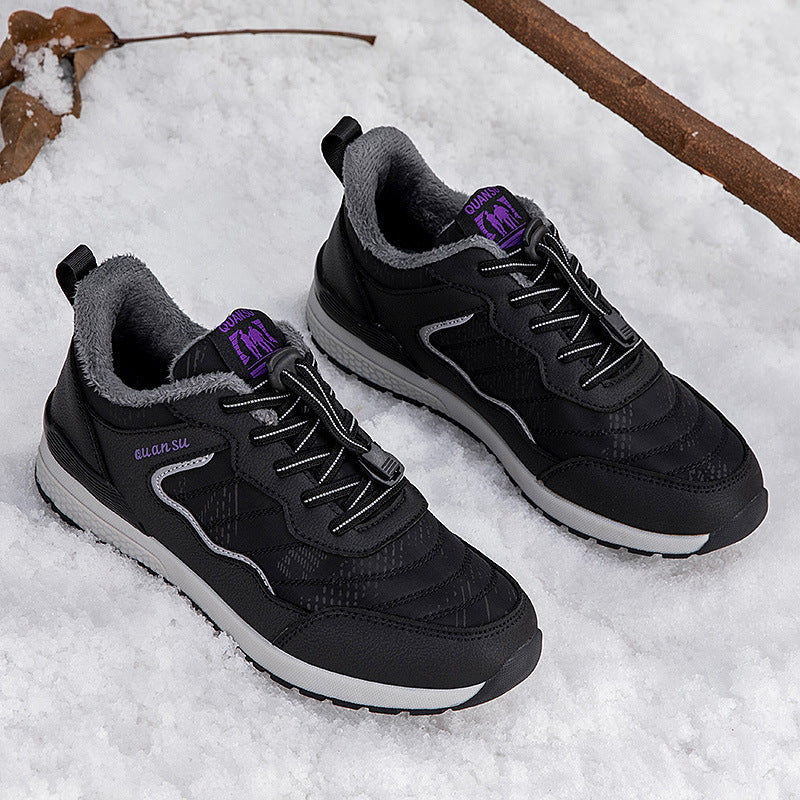 Damen Winterfest Sneakers mit wärmeisolierender Innensohle R&B