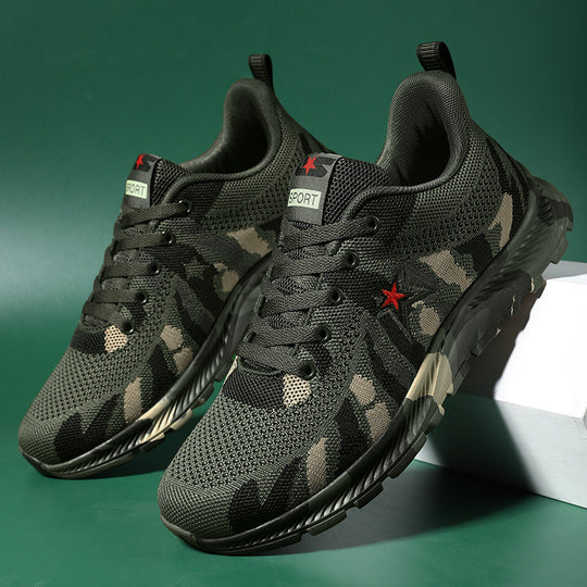 Damen Atmungsaktive Sport-Sneaker mit flexiblem Design und rutschfester Sohle R&B