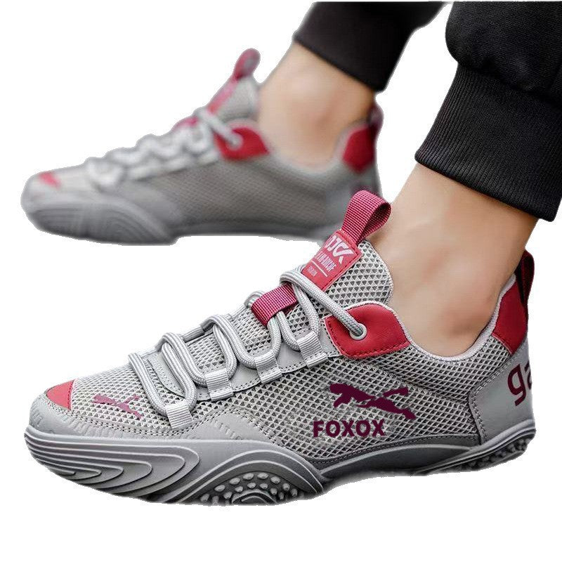 Damen Sportliche Fitnessschuhe mit rutschfester Sohle und atmungsaktiver Netzstruktur