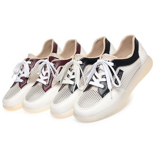 Damen Sportliche Sneaker mit atmungsaktivem Netzdesign und komfortabler Sohle R&B