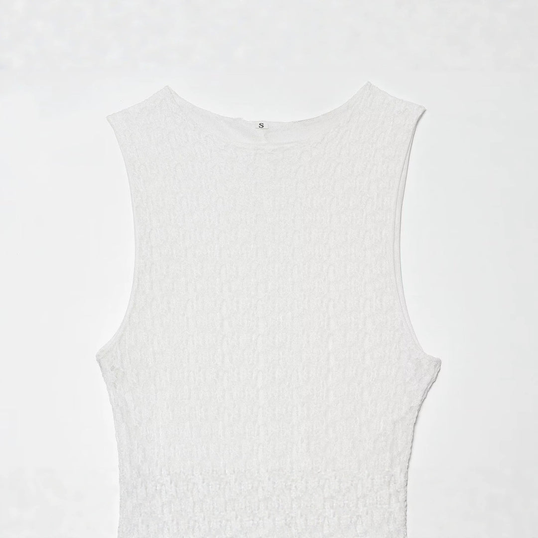 Damen elegantes Langarmkleid mit asymmetrischem Saum und feinen Texturen R&B