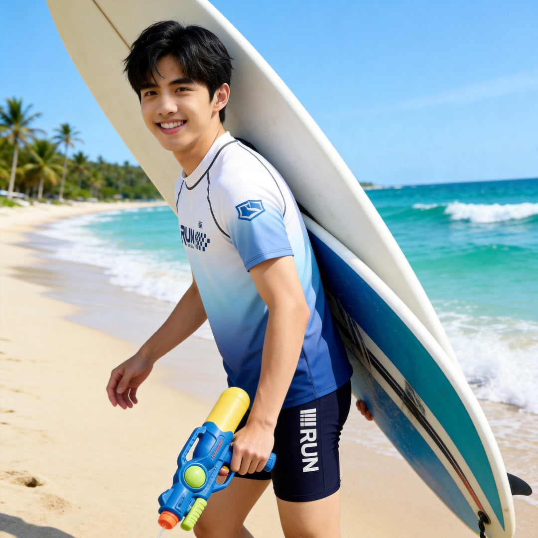 Jungen Surfshirt mit UV-Schutz R&B