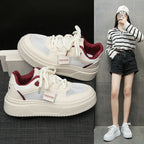 Damen Modische Sneakers mit dämpfender Sohle und atmungsaktiver Mesh-Oberfläche R&B