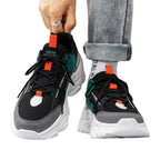 Damen Freizeit Sneakers mit atmungsaktivem Mesh-Obermaterial und stoßdämpfender Sohle R&B