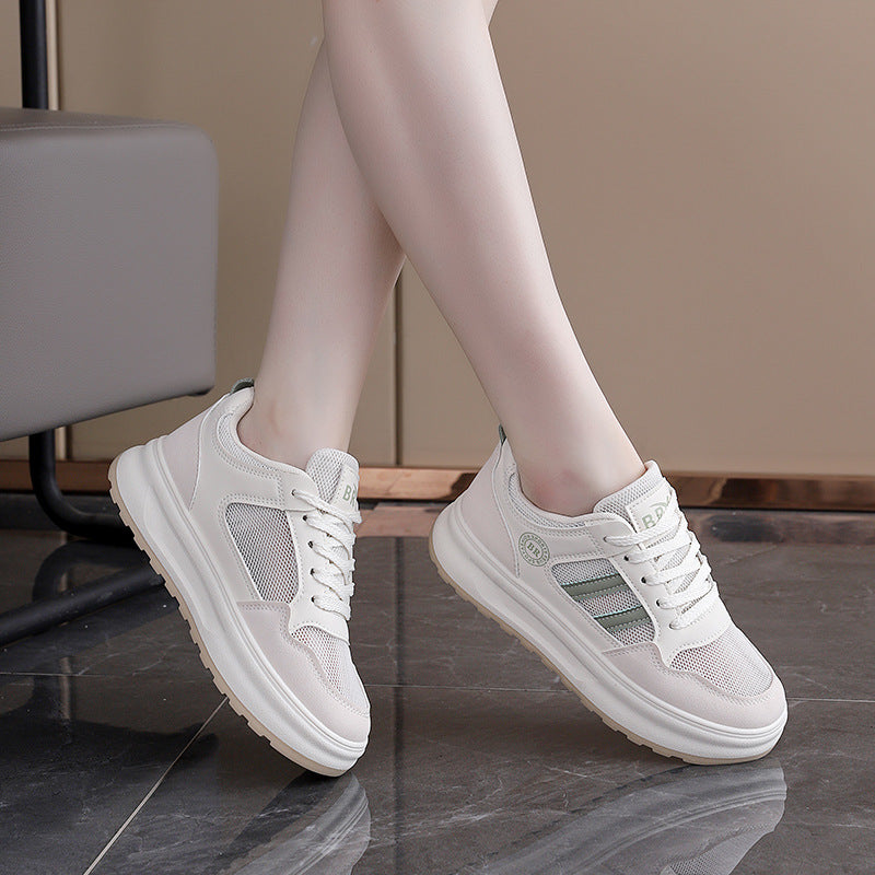 Damen Sportliche Sneakers mit atmungsaktiver Mesh-Oberfläche und stabilisierender Sohle R&B