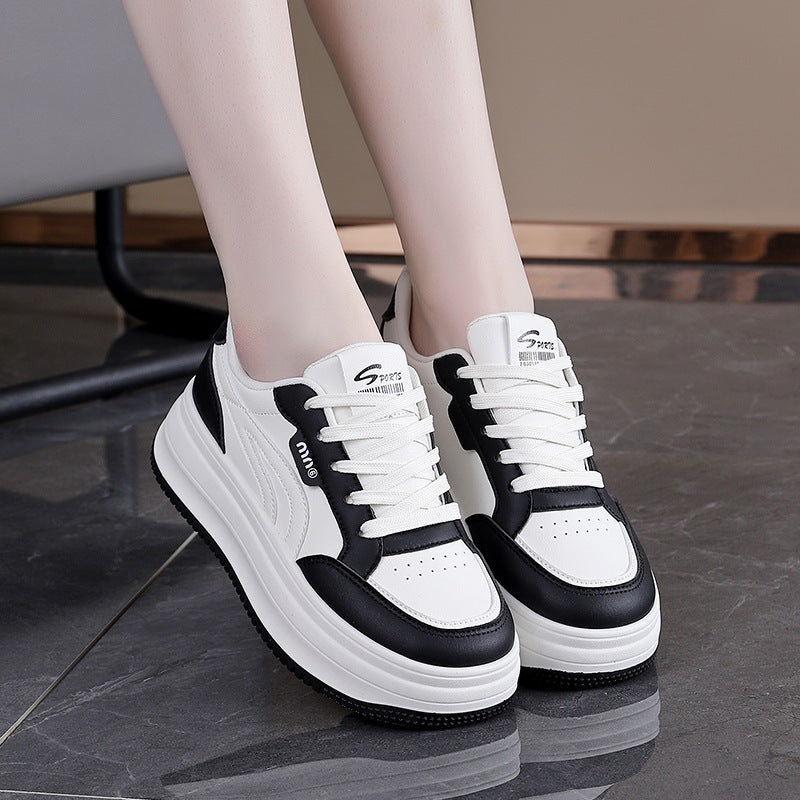 Damen Plattform Sneakers mit ergonomischer Dämpfung und sportlichem Design R&B