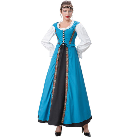 Damen Trachtenkleid mit kunstvollen Verzierungen und romantischem Schnitt R&B