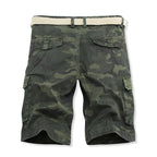 Herren Cargo-Shorts mit mehreren praktischen Taschen und verstellbarem Kordelzug R&B