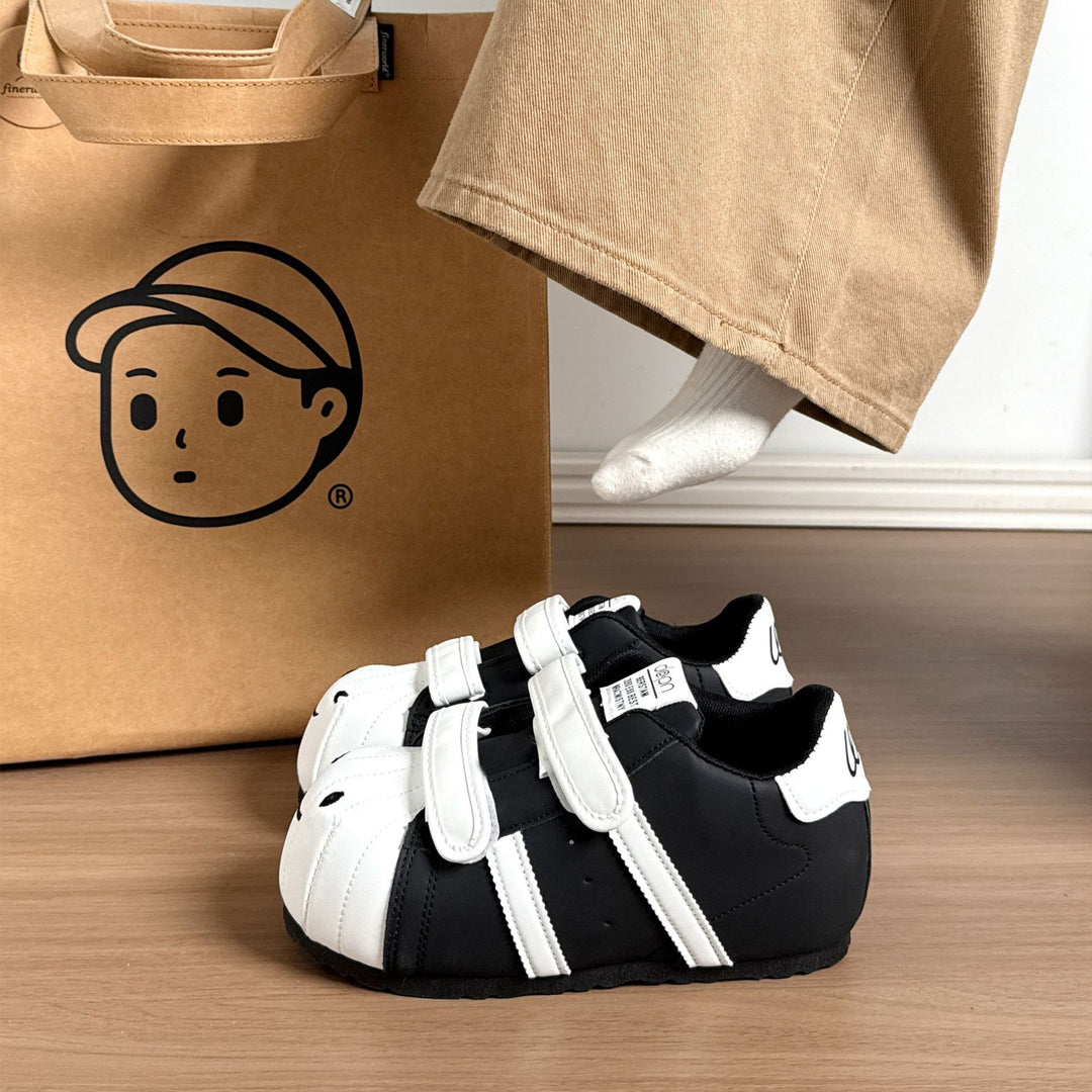Damen Bequeme Sneaker mit Klettverschluss und sportlichem Design R&B