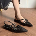 Damen Slingback Ballerinas mit dekorativen Riemchen R&B