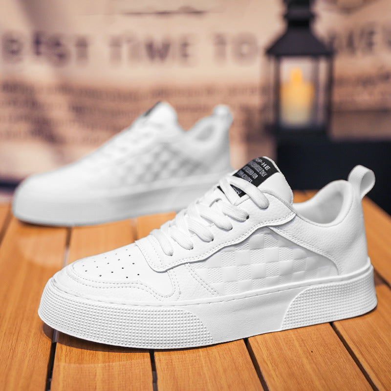 Damen Sneakers im modernen Karomuster mit rutschfester Sohle und atmungsaktivem Obermaterial R&B