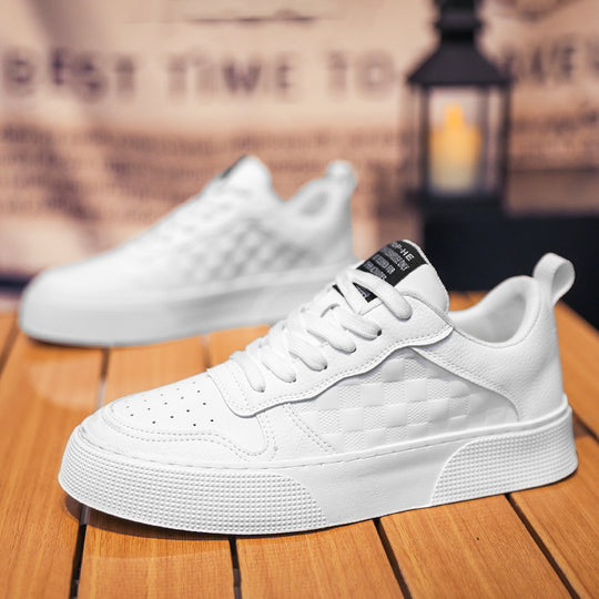 Damen Sneakers im modernen Karomuster mit rutschfester Sohle und atmungsaktivem Obermaterial R&B