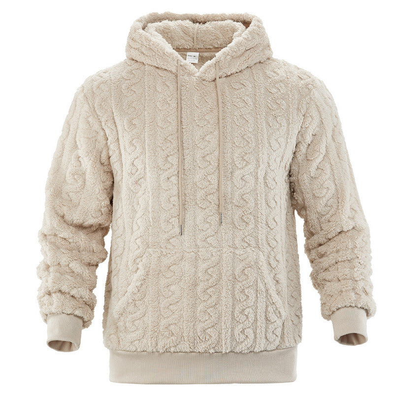 Damen Kuscheliger Fleece-Hoodie mit Strukturmuster R&B
