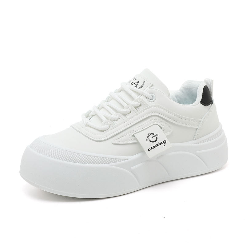 Damen modische Plateau Sneakers mit Sportprofil und atmungsaktivem Obermaterial R&B