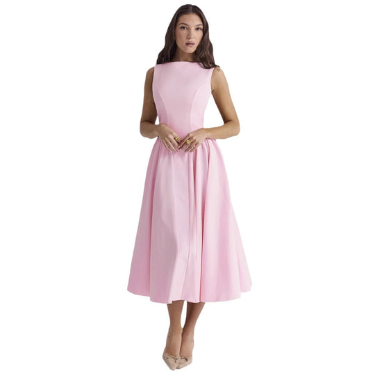 Damen A-Linien Kleid mit elegantem Schnitt und Taillierung R&B