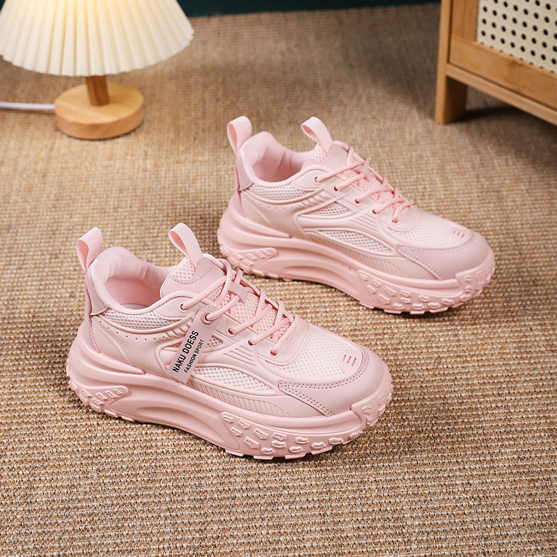 Damen Sportliche Sneakers mit atmungsaktiver Obermaterialstruktur und dämpfender Sohle R&B