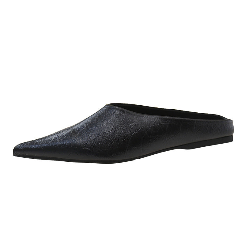 Damen Elegante Mules aus hochwertigem Kunstleder R&B