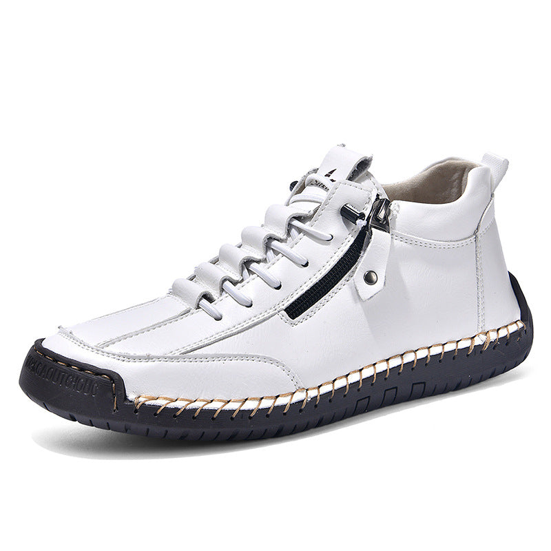 Herren Hochwertige und stilvolle Sneaker mit praktischem Reißverschluss R&B