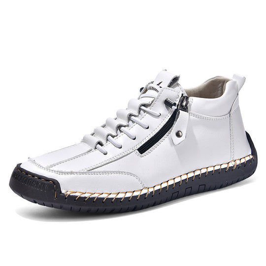 Herren Hochwertige und stilvolle Sneaker mit praktischem Reißverschluss R&B