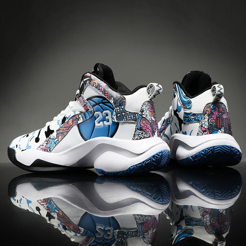 Damen Basketball Sneakers mit innovativem Design und detailreicher Optik R&B