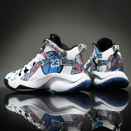 Damen Basketball Sneakers mit innovativem Design und detailreicher Optik R&B