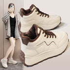 Damen Winterliche High-Top Sneakers mit Wärmeisolierung und rutschfester Sohle R&B
