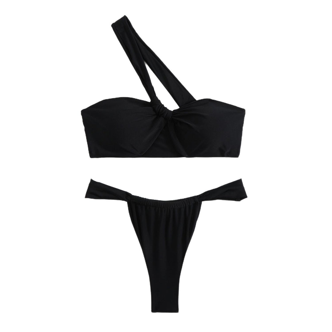 Damen Einseitiger Bandeau Bikini R&B