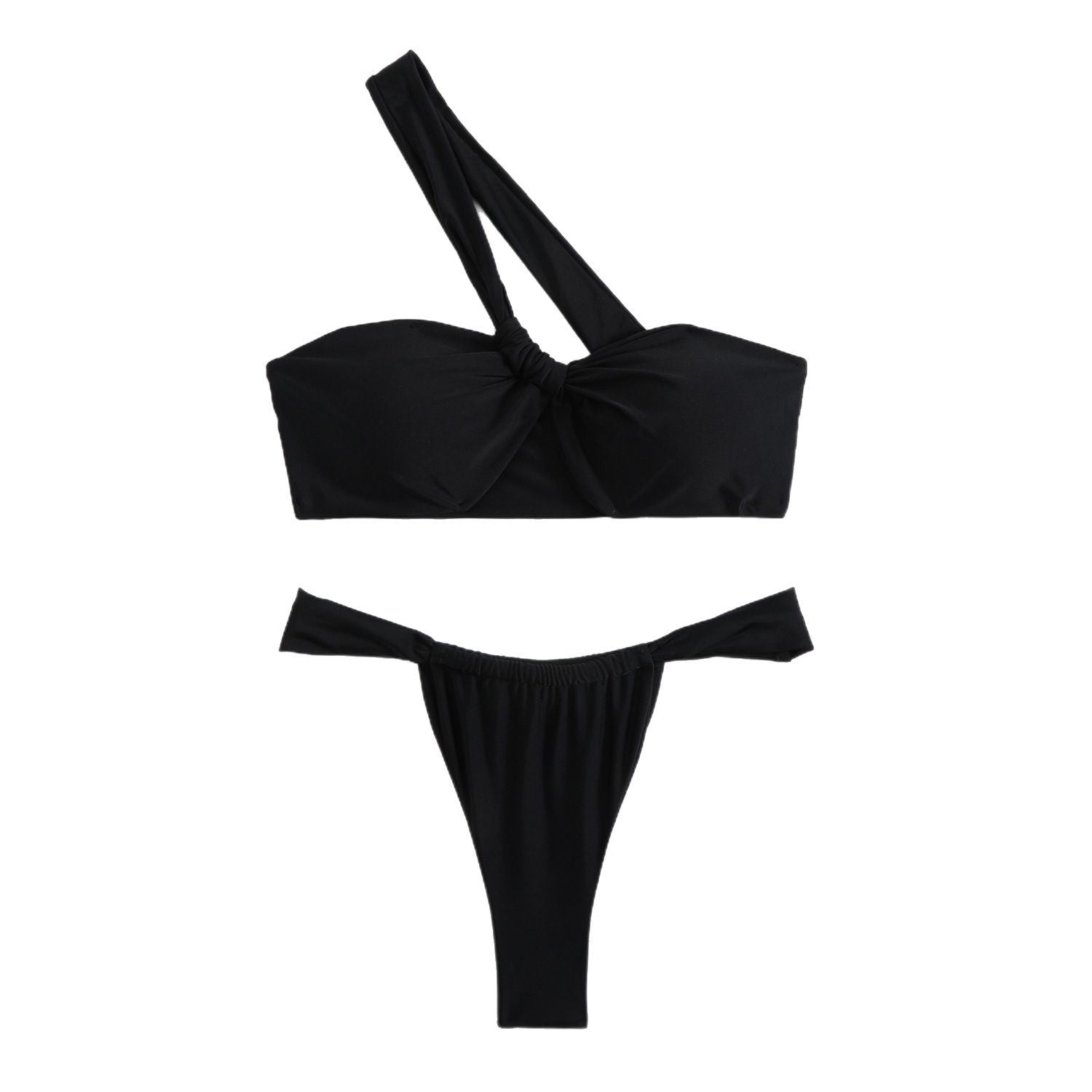 Damen Einseitiger Bandeau Bikini R&B