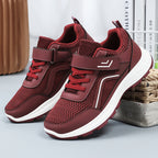 Herren nan atmungsaktiver Mesh-Freizeitsneaker mit Klettverschluss, ergonomischer EVA-Zwischensohle und profiliertem Gummi-Outdoorsohle R&B